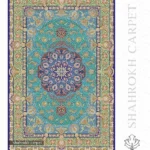 فرش لاکچری 1700 شانه طرح آتیلا از شرکت فرش شاهرخ