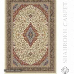 فرش لاکچری 1700 شانه طرح سیلک از فرش شاهرخ