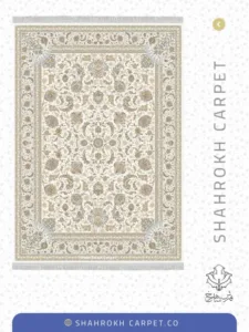 بهترین طرح فرش ماشینی 1700 شانه، طرح افشان سلطنتی از شرکت فرش شاهرخ