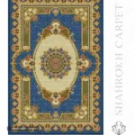 فرش 1700 شانه دستبابفت گونه طرح سارینا - فرش شاهرخ