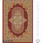 فرش 1700 شانه طرح زیبا - فرش لاکچری شاهرخ