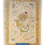 قیمت و خرید فرش 1700 شانه ابریشمی ماشینی طرح بوته - فرش شاهرخ