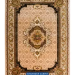 قیمت و خرید فرش 1700 شانه ابریشم ماشینی طرح نانسی - فرش شاهرخ