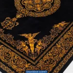 قیمت و خرید فرش 1700 شانه ابریشمی ماشینی طرح کاترین - فرش شاهرخ