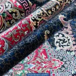 قیمت و خرید فرش 1700 شانه ابریشم ماشینی طرح تاج - فرش شاهرخ