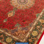 قیمت و خرید فرش 1700 شانه ابریشم ماشینی صادق‌نژاد - فرش شاهرخ
