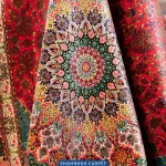 قیمت و خرید فرش 1700 شانه ابریشم ماشینی صادق‌نژاد - فرش شاهرخ
