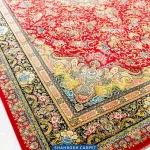 قیمت و خرید فرش 1700 شانه ابریشم ماشینی طرح سهراب - فرش شاهرخ