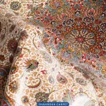 قیمت و خرید فرش 1700 شانه ابریشم ماشینی طرح نسیم - فرش شاهرخ